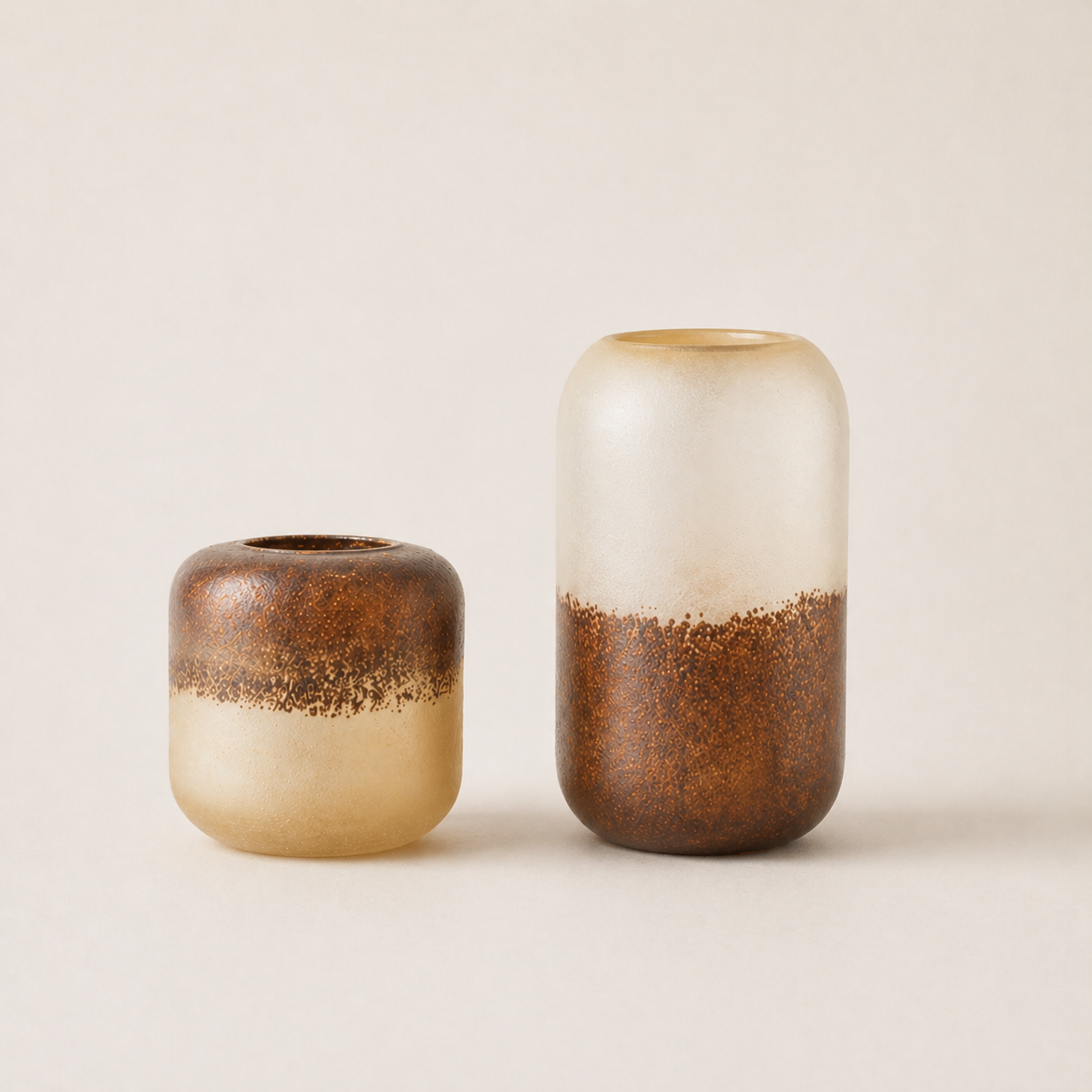Ensemble de 2 Vases Décoratifs Minimalistes