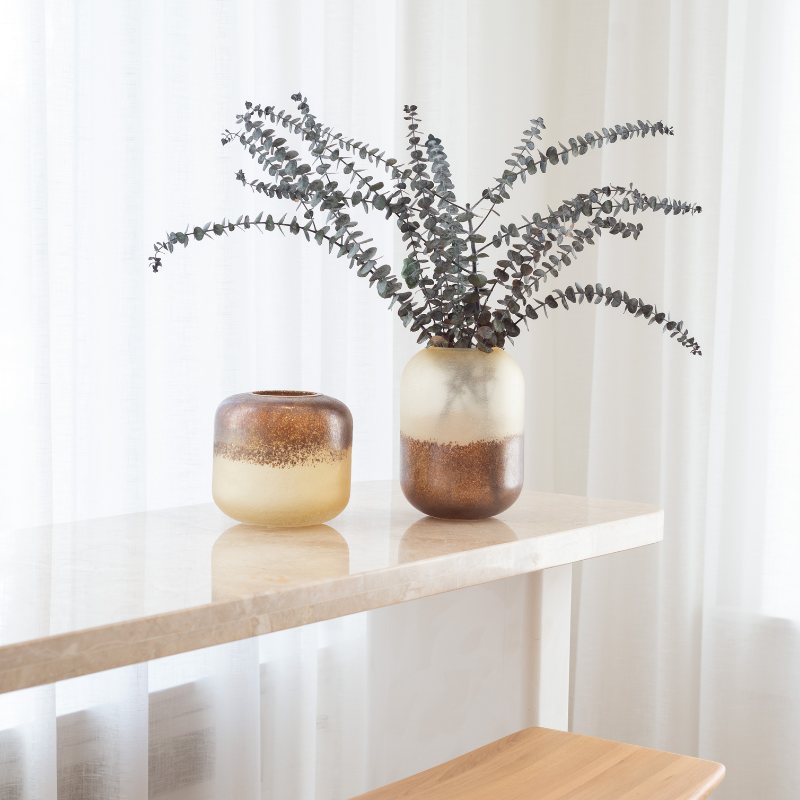 Ensemble de 2 Vases Décoratifs Minimalistes