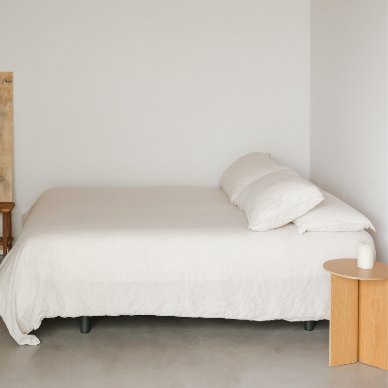 Table d’Appoint Ronde en Bois